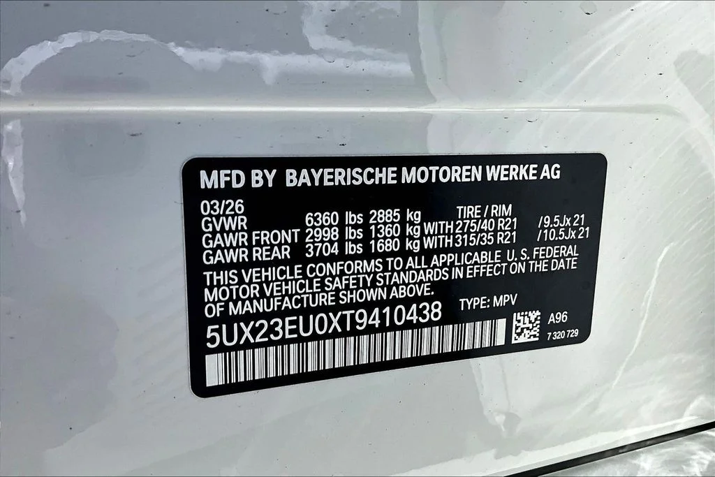 New 2026 BMW X5 xDrive40i 4D Sport Utility