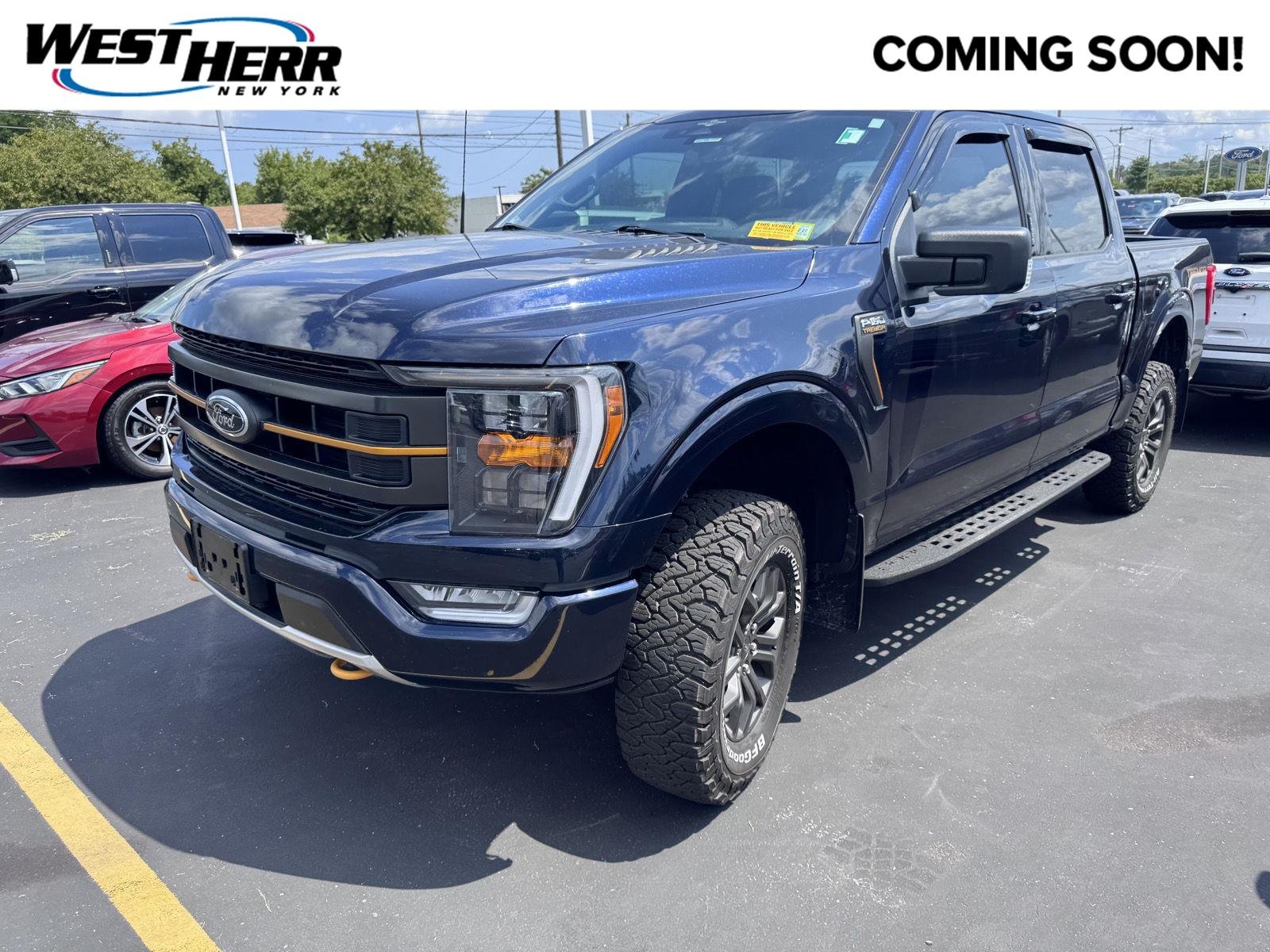 Used 2023 Antimatter Blue Ford Tremor image 1