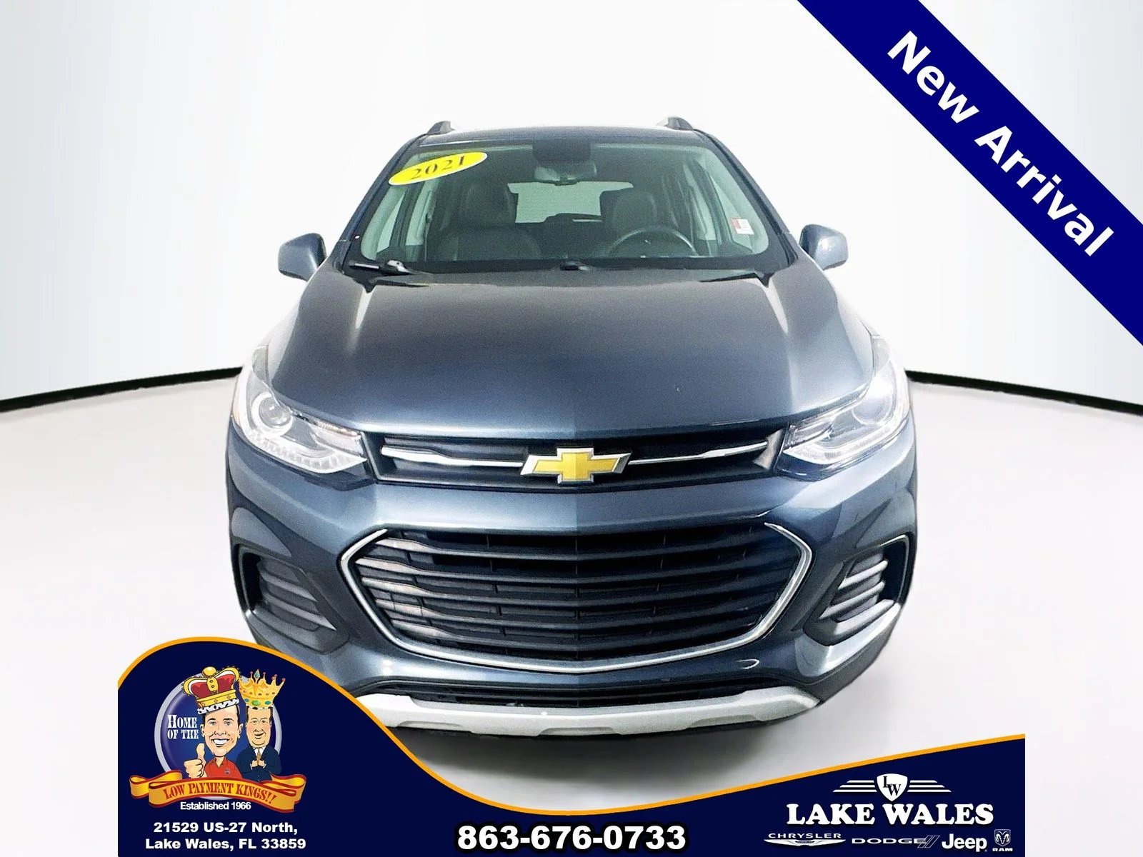 Certified Used 2021 Gray Chevrolet LT image 2
