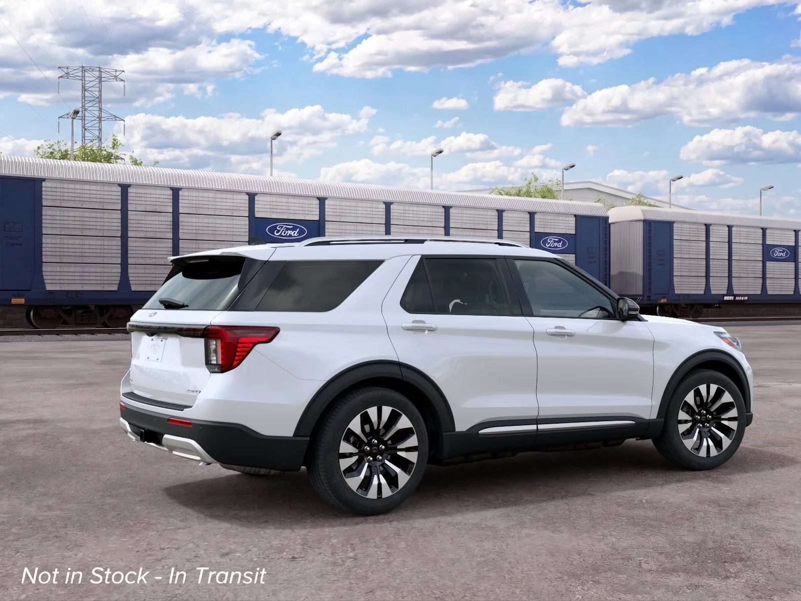 New 2027 Star White Metallic Tri-Coat Ford Platinum™ image 6