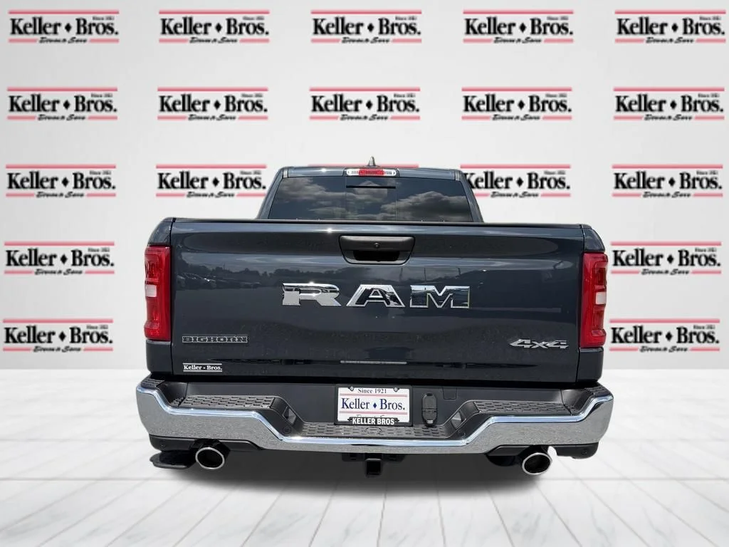 New 2026 Forged Blue Metallic Exterior Paint RAM Big Horn/Lone Star image 6