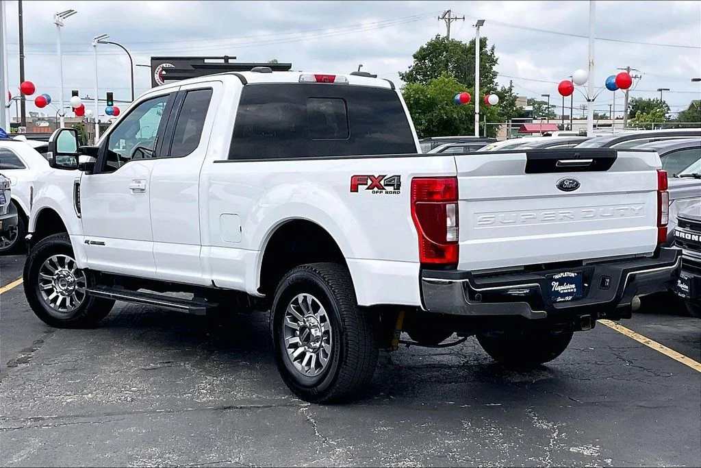 Used 2021 White Ford Lariat image 10