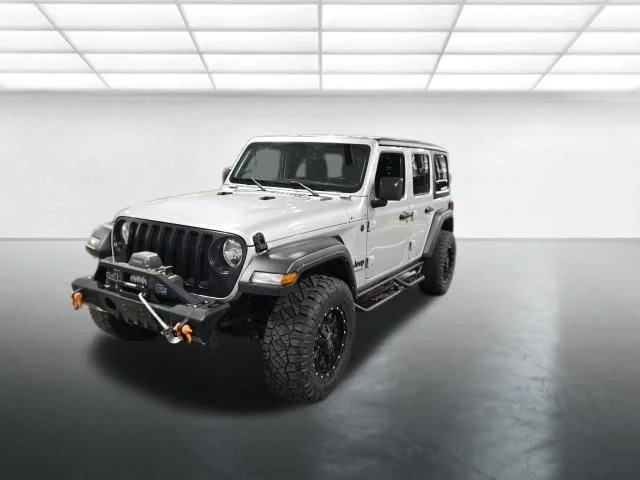 Used 2022 Silver Jeep Unlimited Sport S image 9