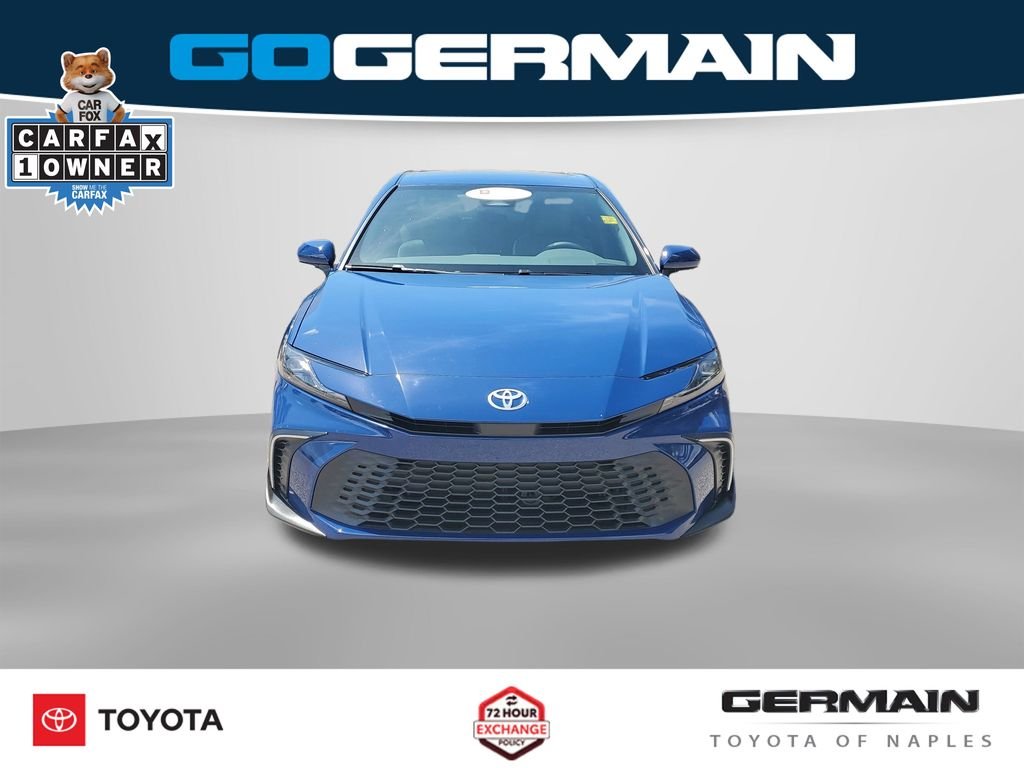 Certified Used 2025 Blue Toyota SE image 3