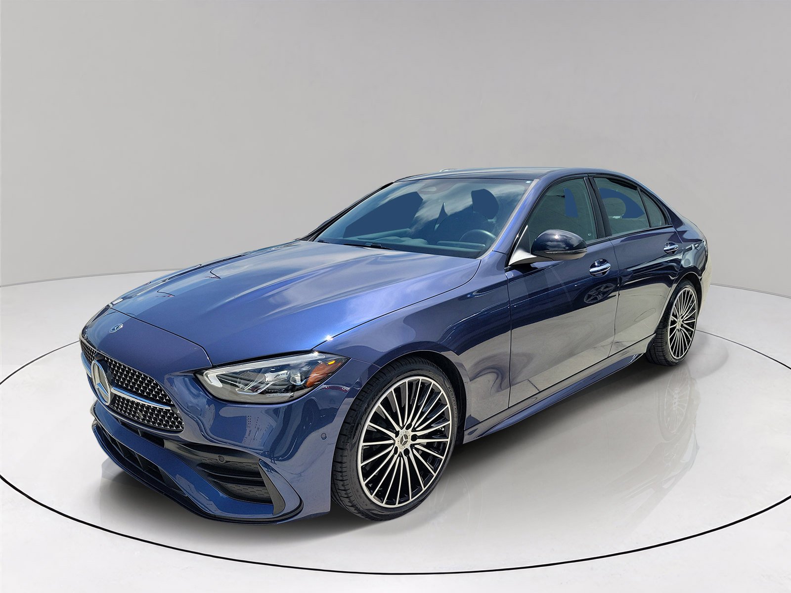 Certified Used 2026 Twilight Blue Metallic Mercedes-Benz C 300 image 3