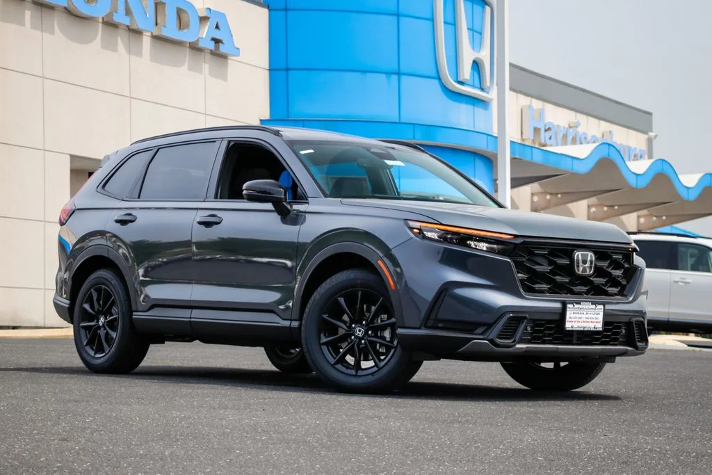 New 2026 Meteorite Gray Metallic Honda AWD Sport-L Hybrid image 1