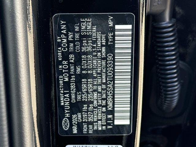 New 2026 Black Hyundai Blue SEL Premium 8P image 30