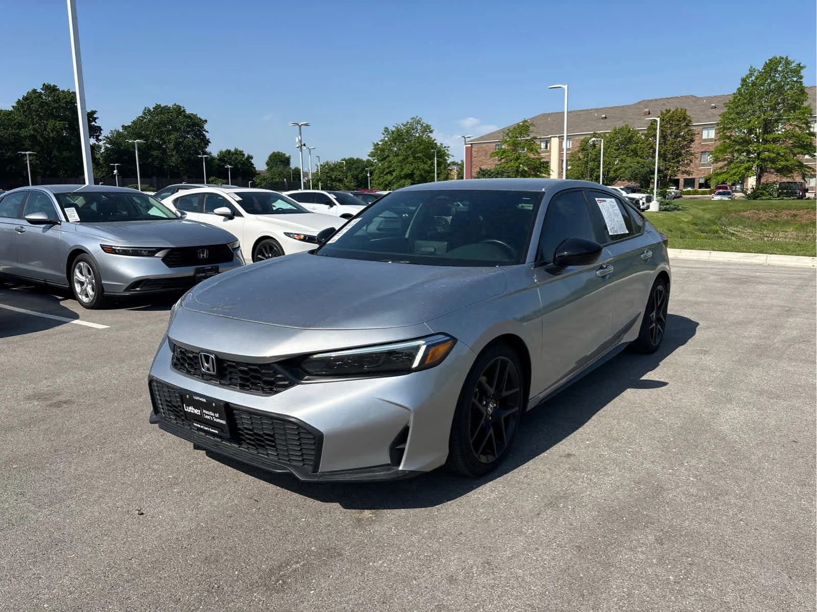 Used 2025 Honda Civic Hatchback Sport with VIN 19XFL2H8XSE007913 for sale in Kansas City
