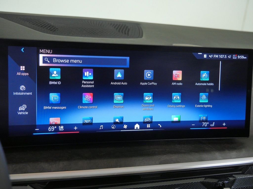 Certified Used 2024 Black Sapphire Metallic BMW xDrive40i image 49