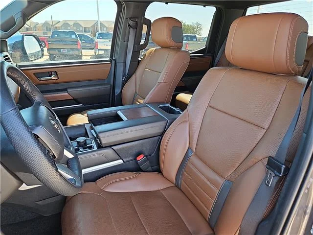 Used 2025 Magnetic Gray Metallic Toyota 1794 Edition (A10) 4x4 CrewMax 5.5 ft. box 145.7 i image 13