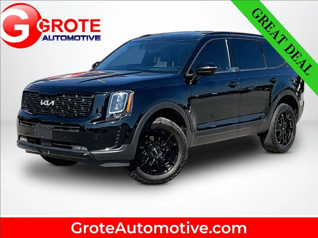 Used 2022 Black Kia SX image 1