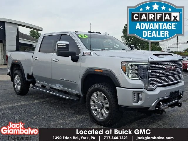 Used 2022 Silver GMC Denali image 1