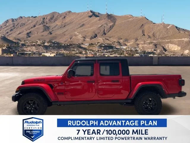 Used 2022 Red Jeep Willys image 2