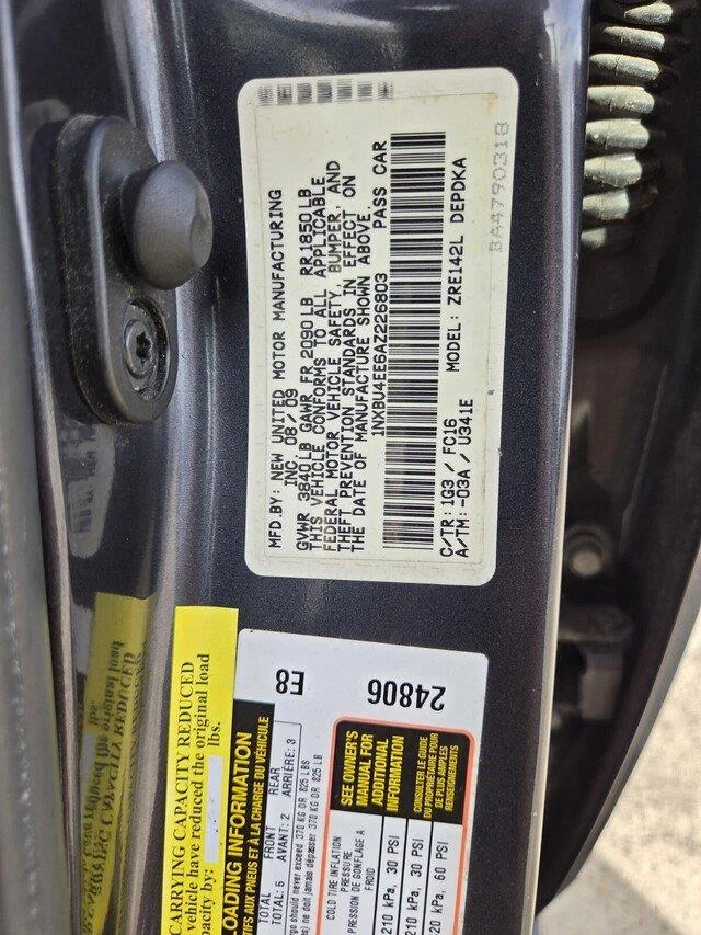 Used 2010 Magnetic Gray Metallic Toyota LE image 27