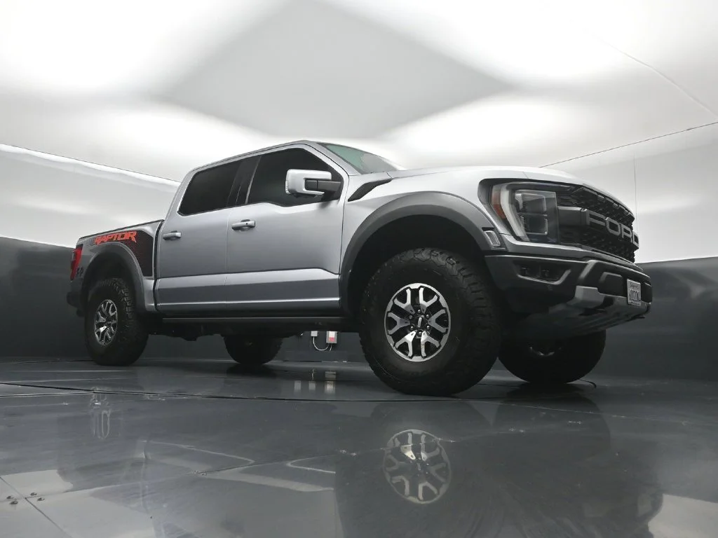 Certified Used 2021 Silver Ford Raptor image 3