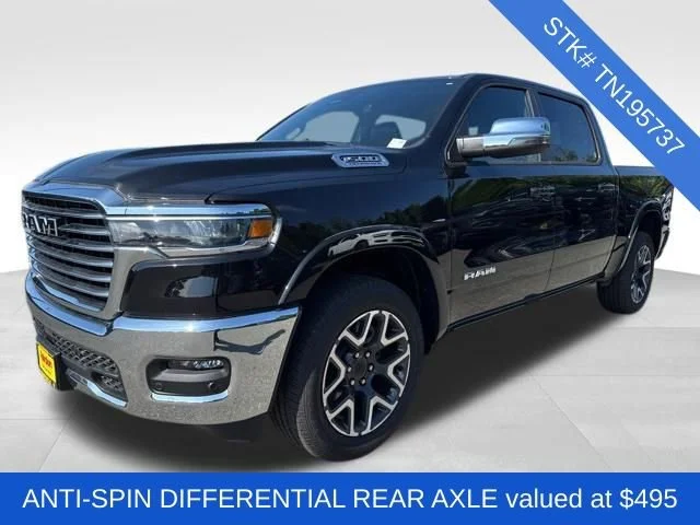New 2026 Diamond Black Crystal Pearlcoat Ram Laramie image 3