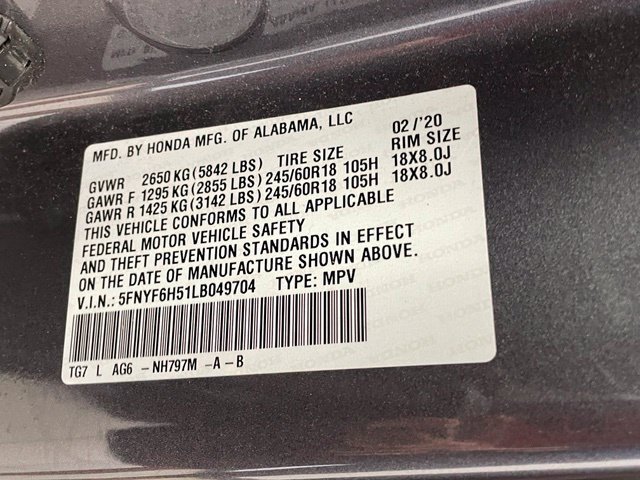 2020 Honda Pilot EX-L - Photo 25