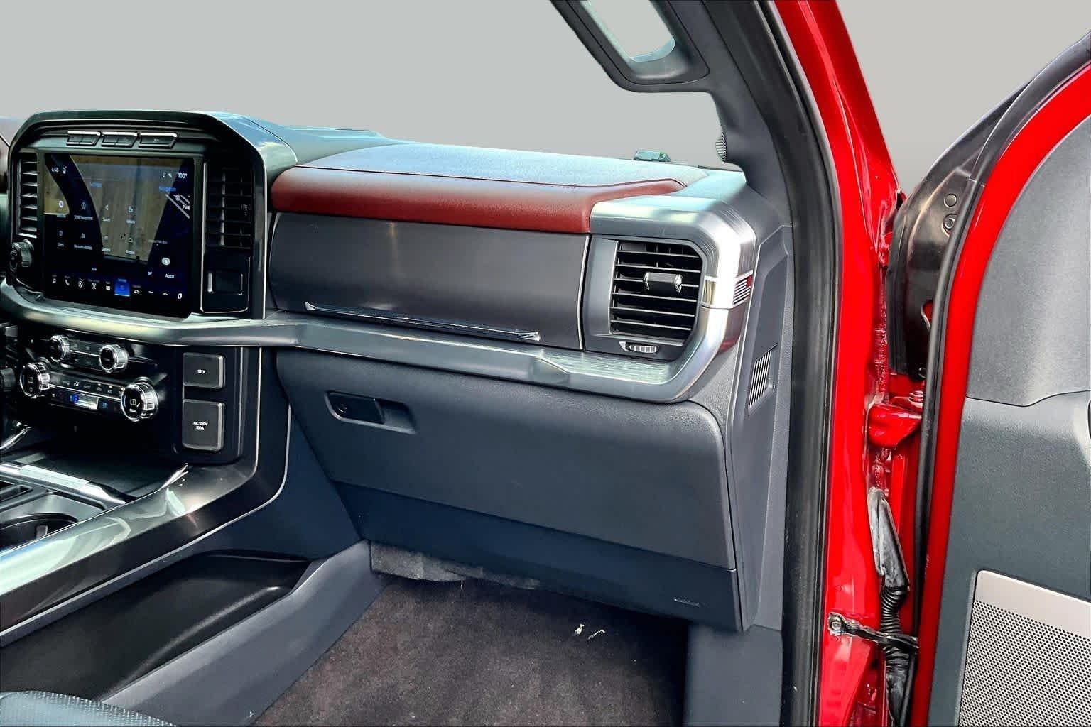 Certified Used 2021 Rapid Red Metallic Tinted Clearcoat Ford LARIAT image 19