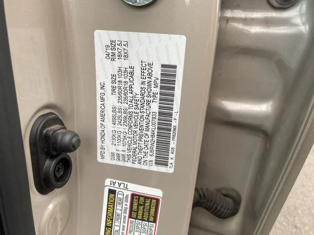 Certified Used 2019 Sandstorm Metallic Honda EX-L image 35