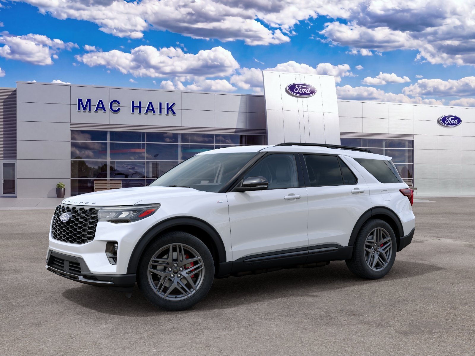 New 2027 Star White Metallic Tri-Coat Ford ST-Line image 24