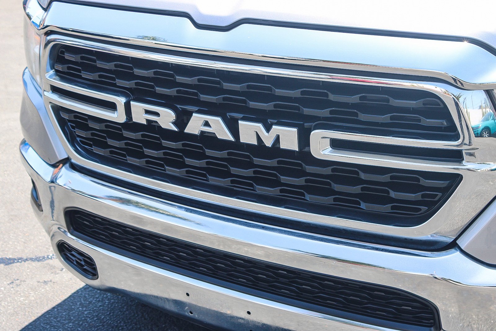 Used 2022 Billet Silver Metallic Clearcoat Ram Big Horn image 5