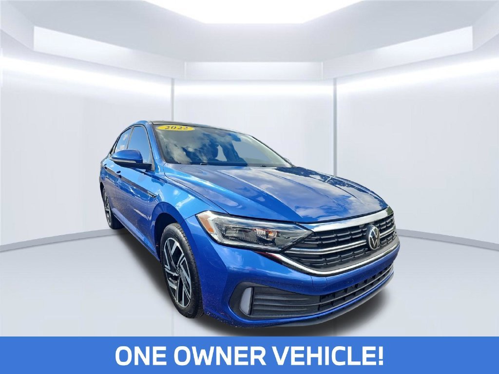 Used 2022 Blue Volkswagen 1.5T SEL image 2