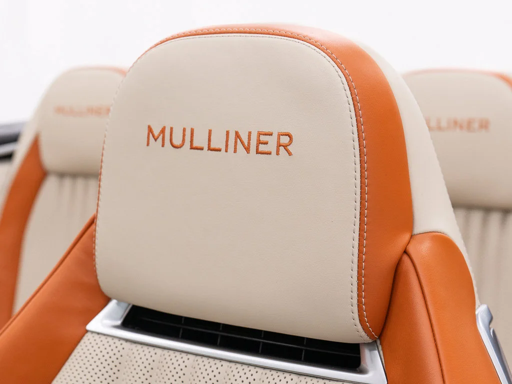 Certified Used 2017 Orange Flame over Ghost White by Mulliner PCG Bentley W12 Convertible image 25