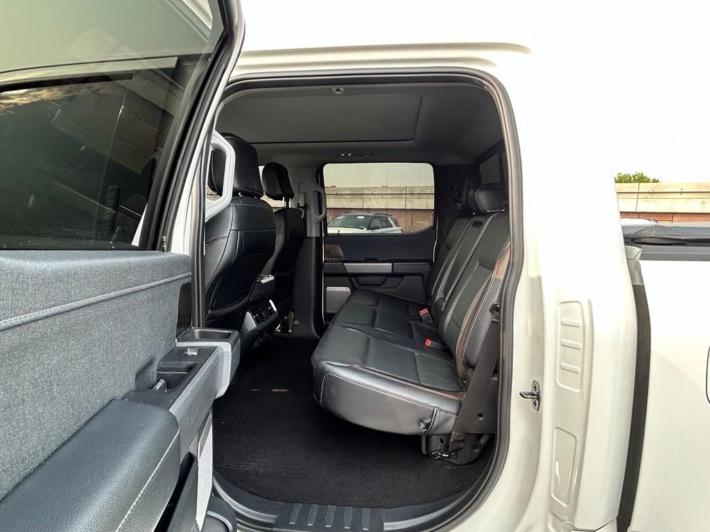 Certified Used 2023 White Metallic Ford Lariat image 20