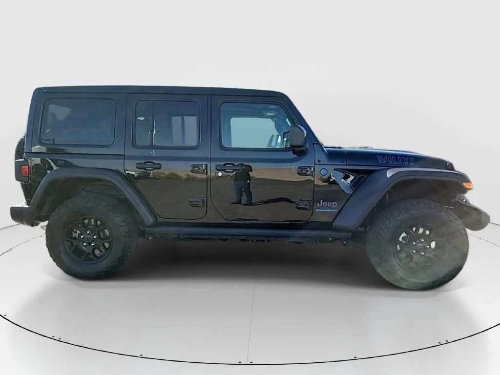 Used 2024 Black Jeep Willys 4xe image 4