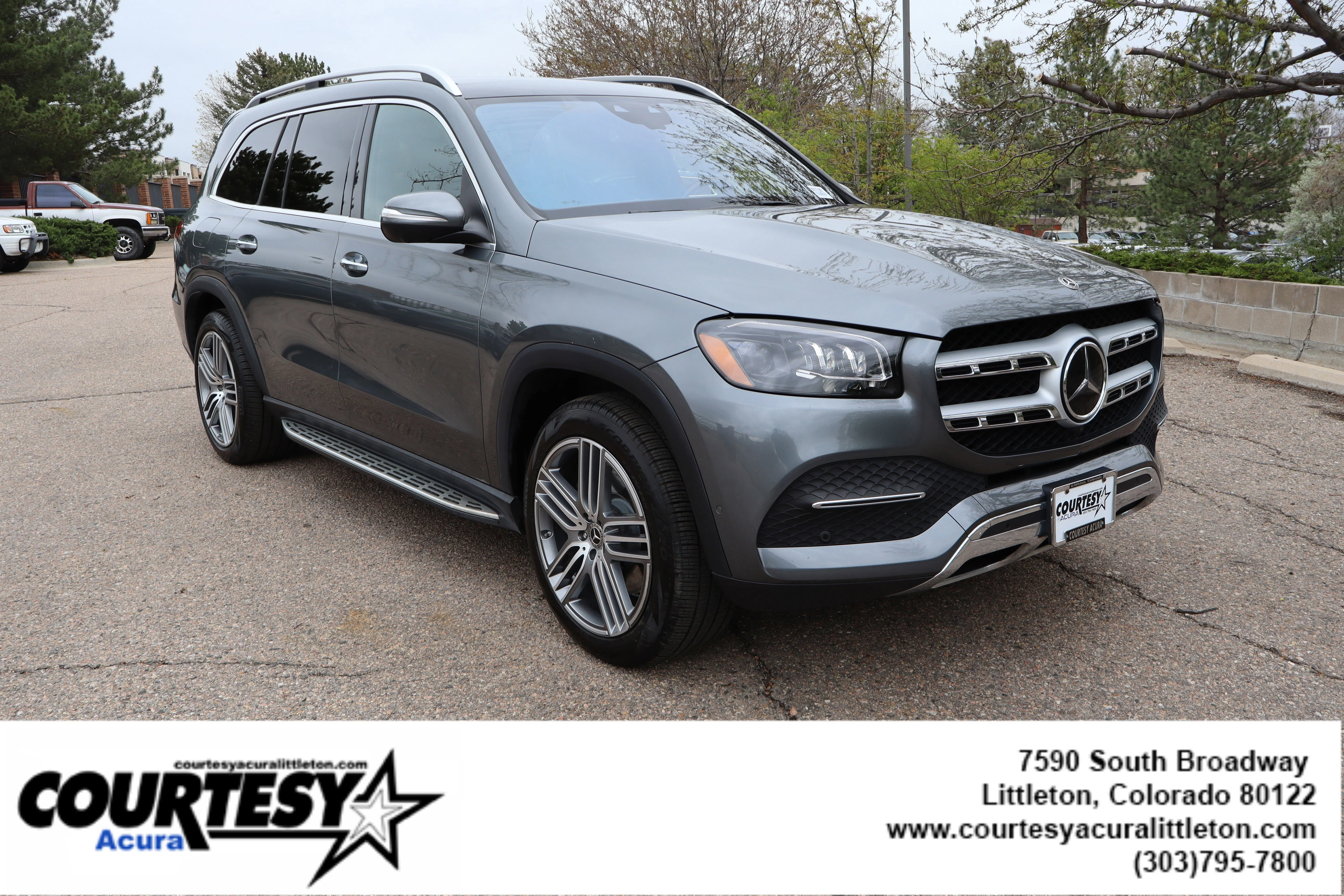 Used 2021 Gray Mercedes-Benz GLS 450 image 8