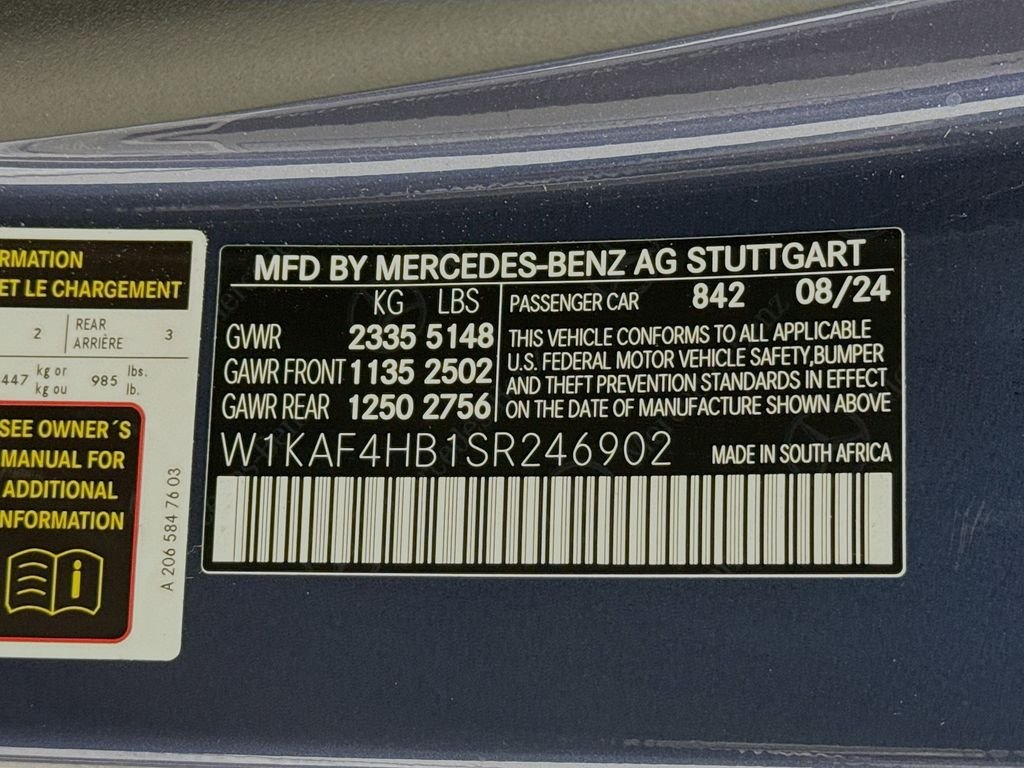 Used 2025 Blue Mercedes-Benz C 300 image 34