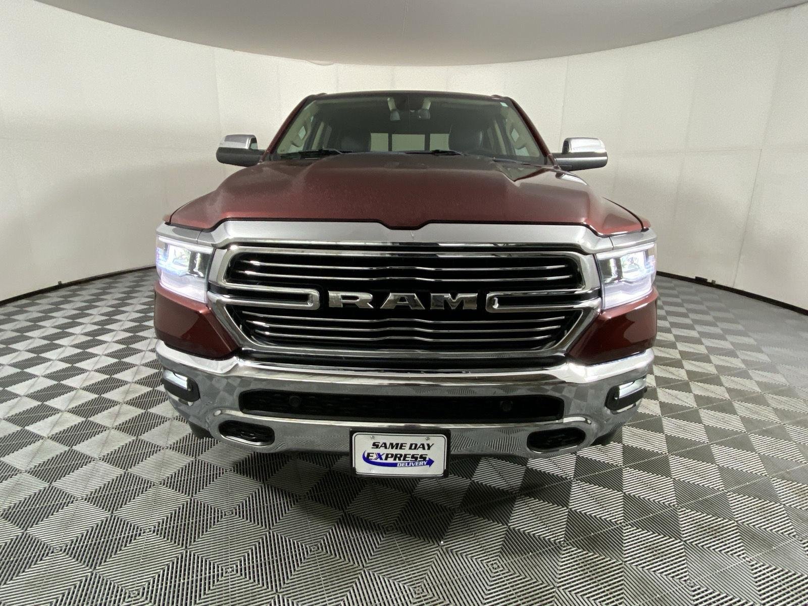 Used 2019 Delmonico Red Pearlcoat Ram Laramie image 2