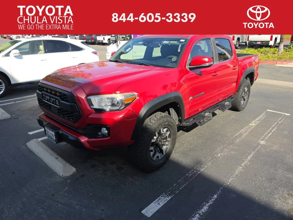 Used 2019 Red Toyota TRD Off-Road image 1