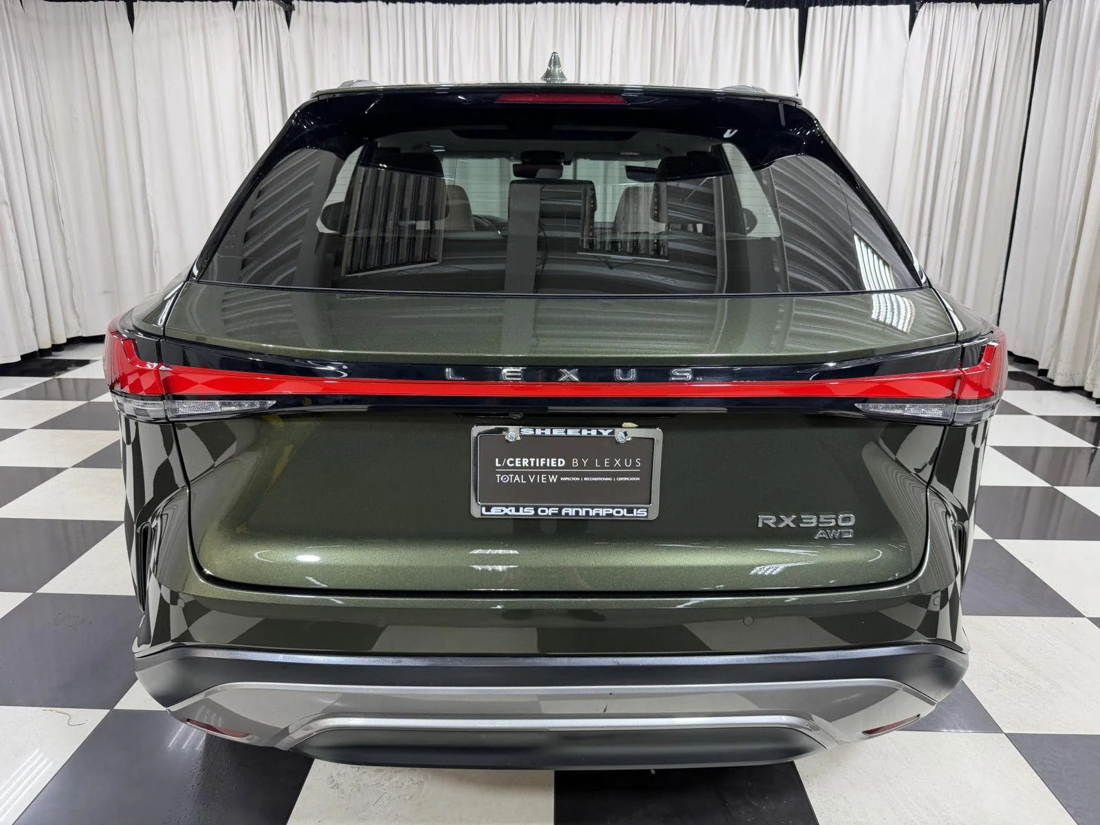 Used 2023 Nori Green Pearl Lexus RX 350 Luxury image 6