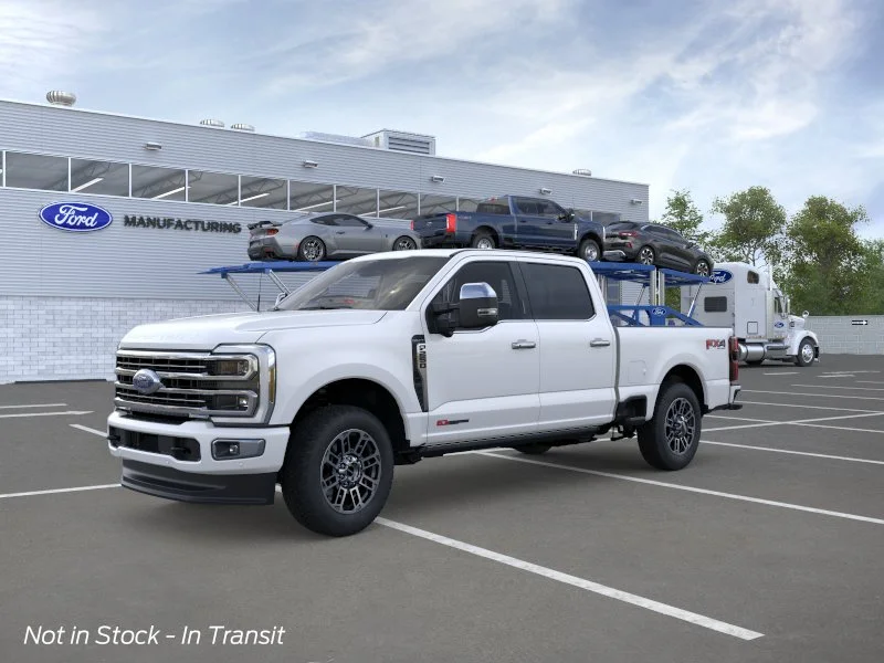 New 2026 Star White Metallic Tri-Coat Ford F-250® Platinum® image 1