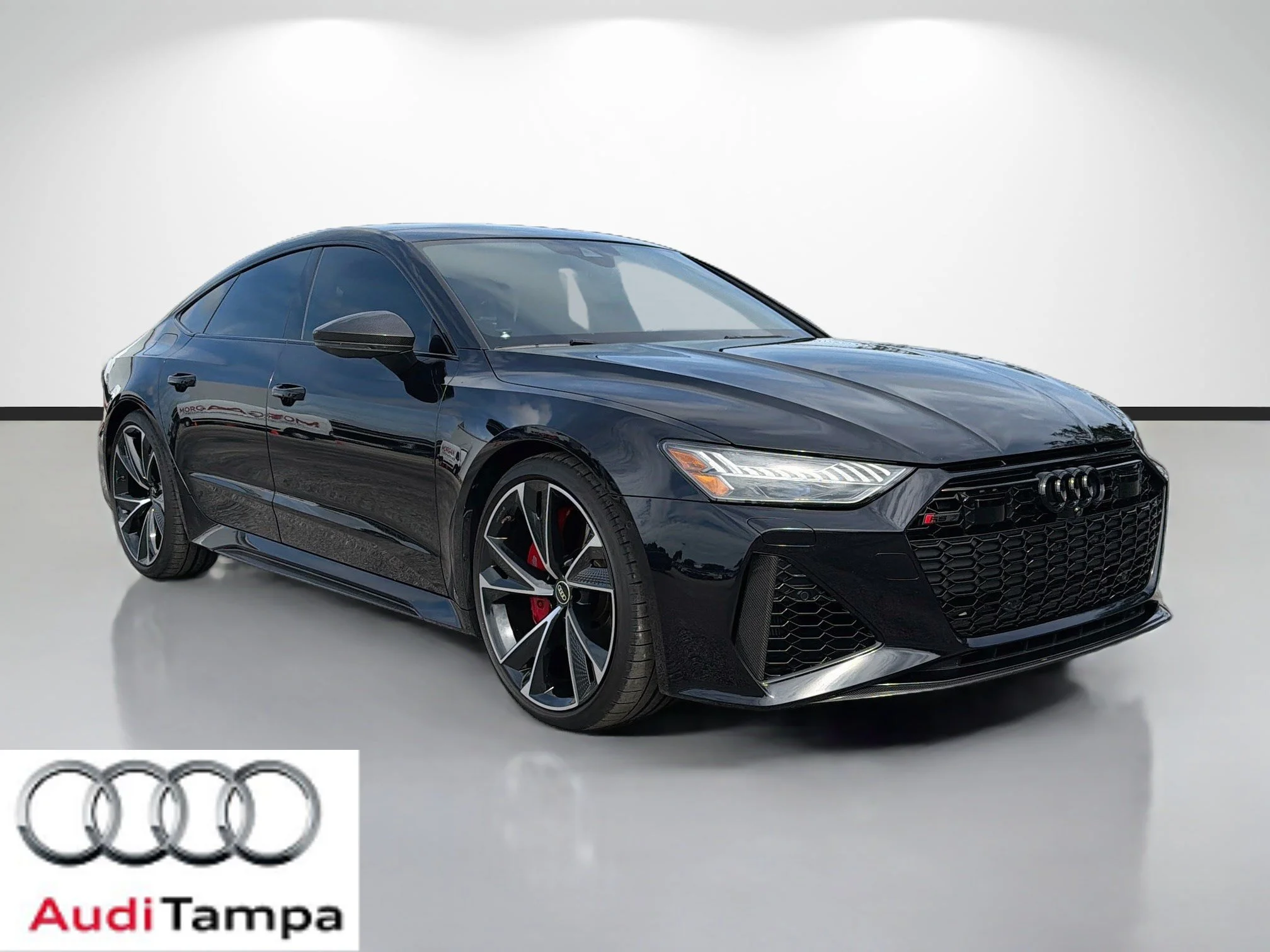 Used 2021 Black Crystal Audi 4.0T image 1
