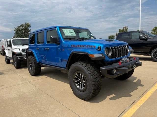 New 2026 Hydro Blue Pearl-Coat Exterior Paint Jeep Rubicon X image 1