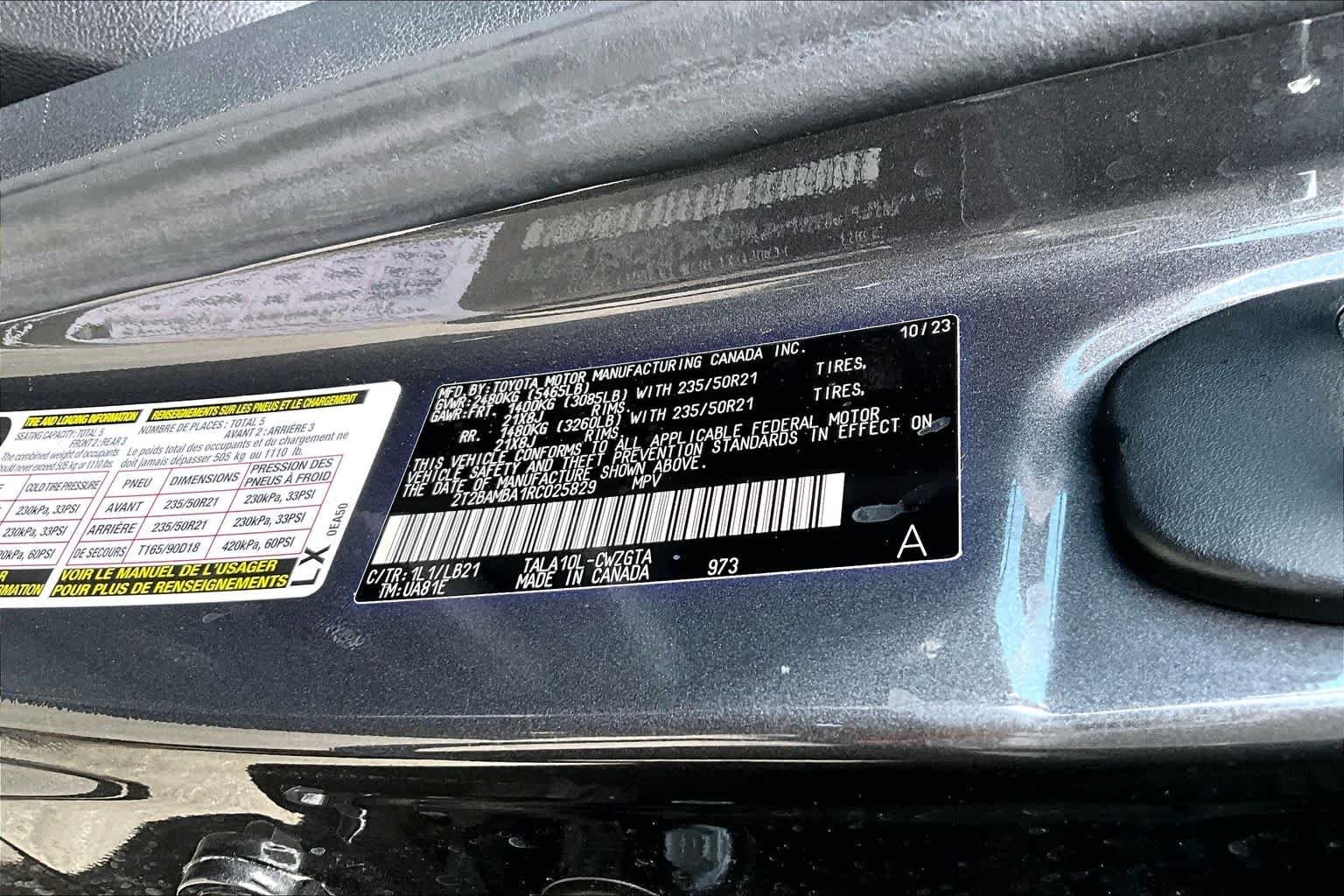 Used 2024 Cloudburst Gray Lexus Premium Plus image 35
