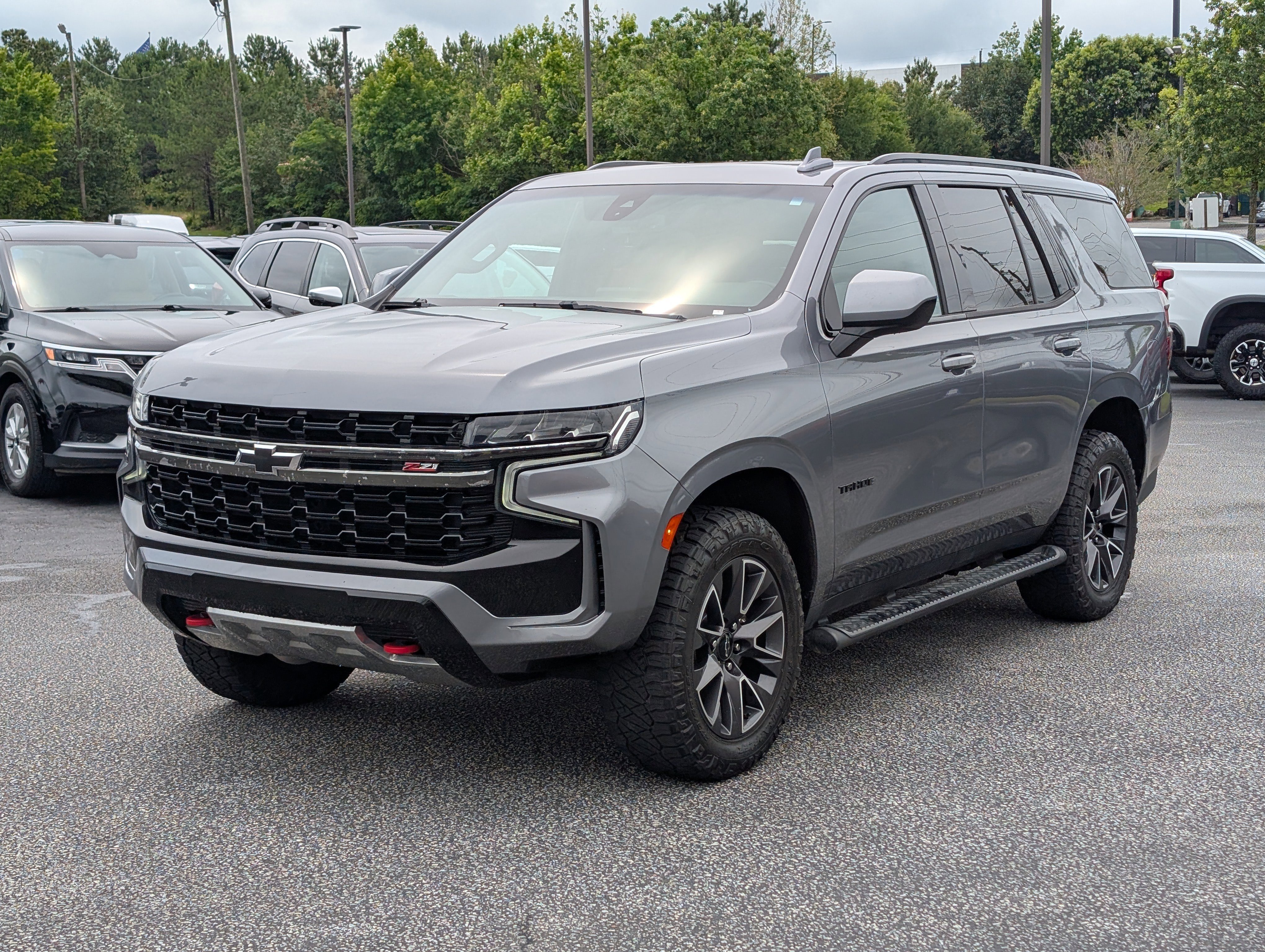 Used 2021 Satin Steel Metallic Chevrolet Z71 image 2