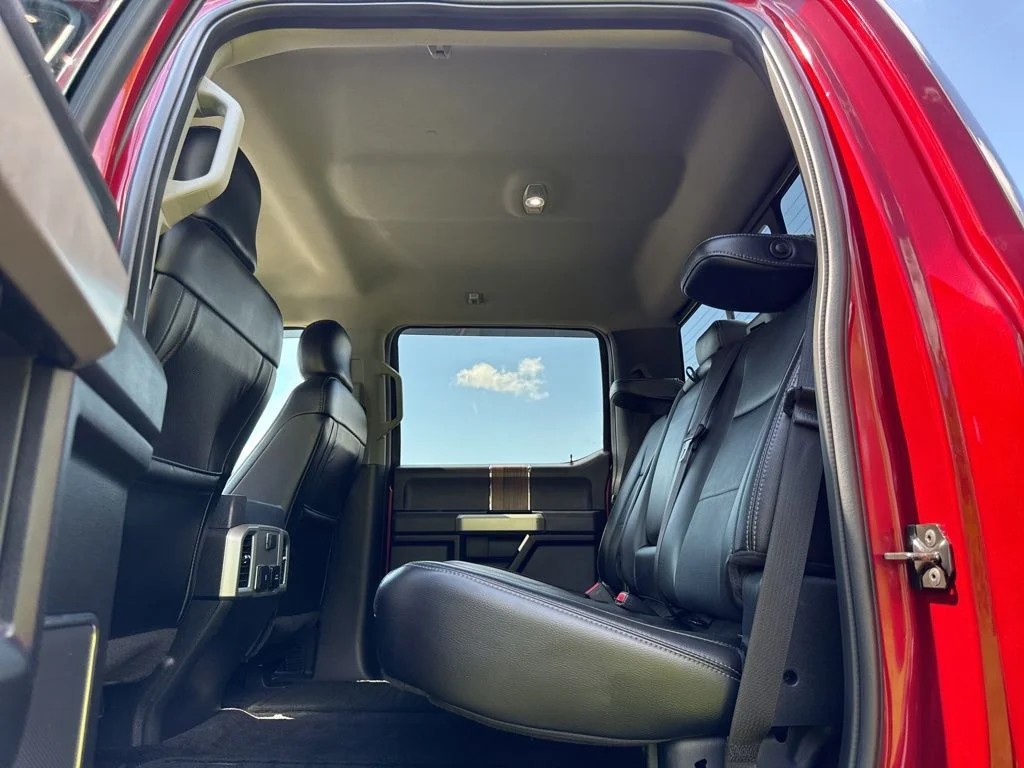 Used 2017 Ruby Red Metallic Tinted Clearcoat Ford Lariat image 33