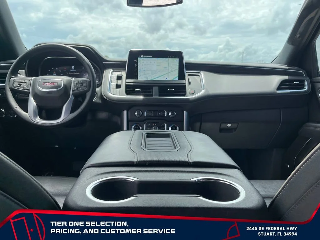Used 2024 White Frost Tricoat GMC SLT image 16