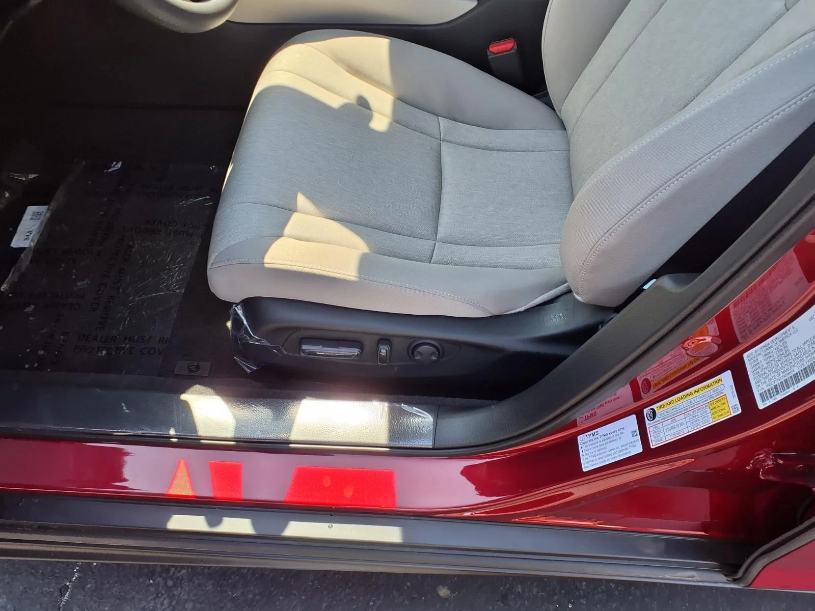 New 2026 Radiant Red Metallic Honda SE image 8