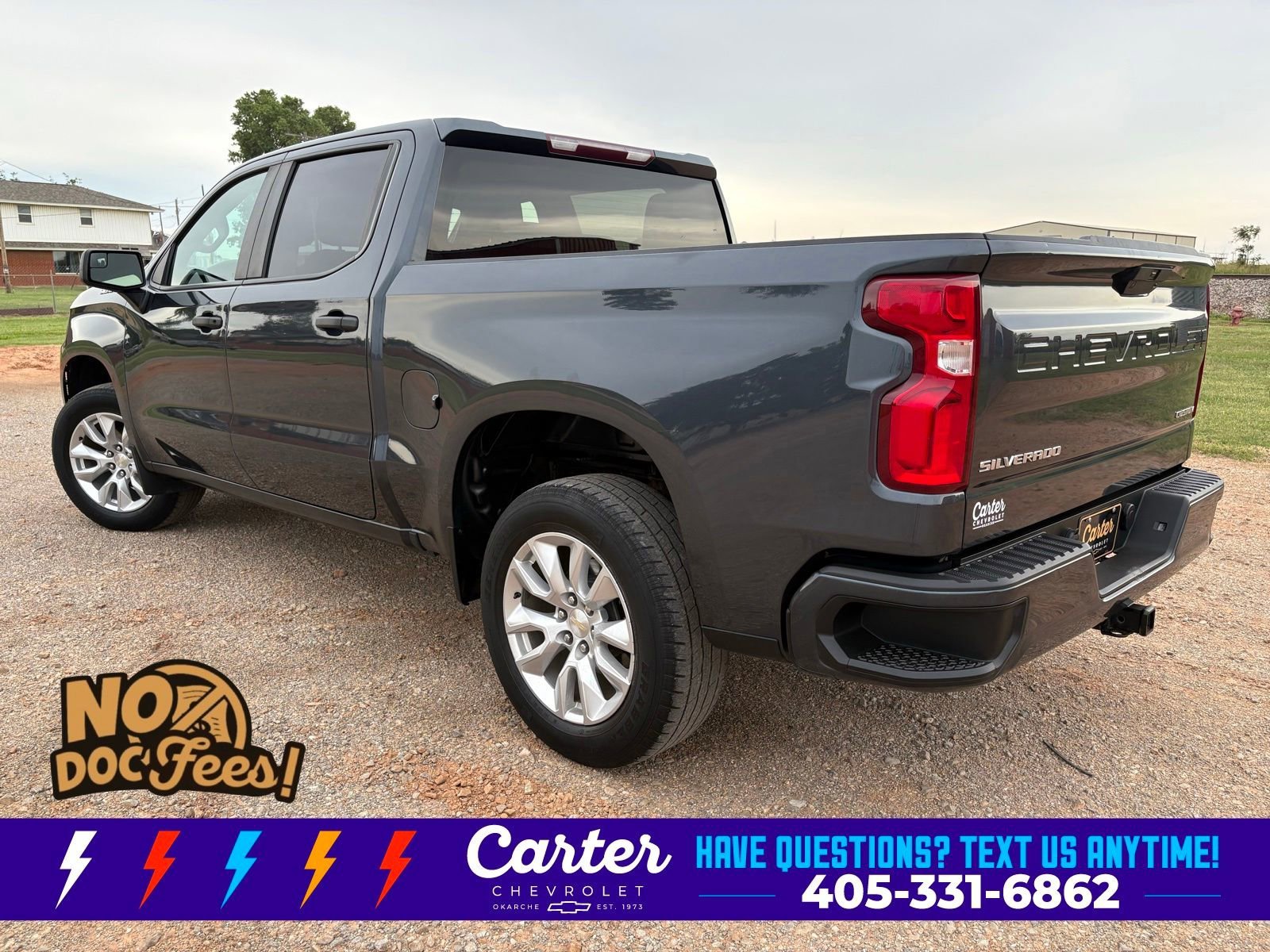 Used 2022 Shadow Gray Metallic Chevrolet Custom image 10