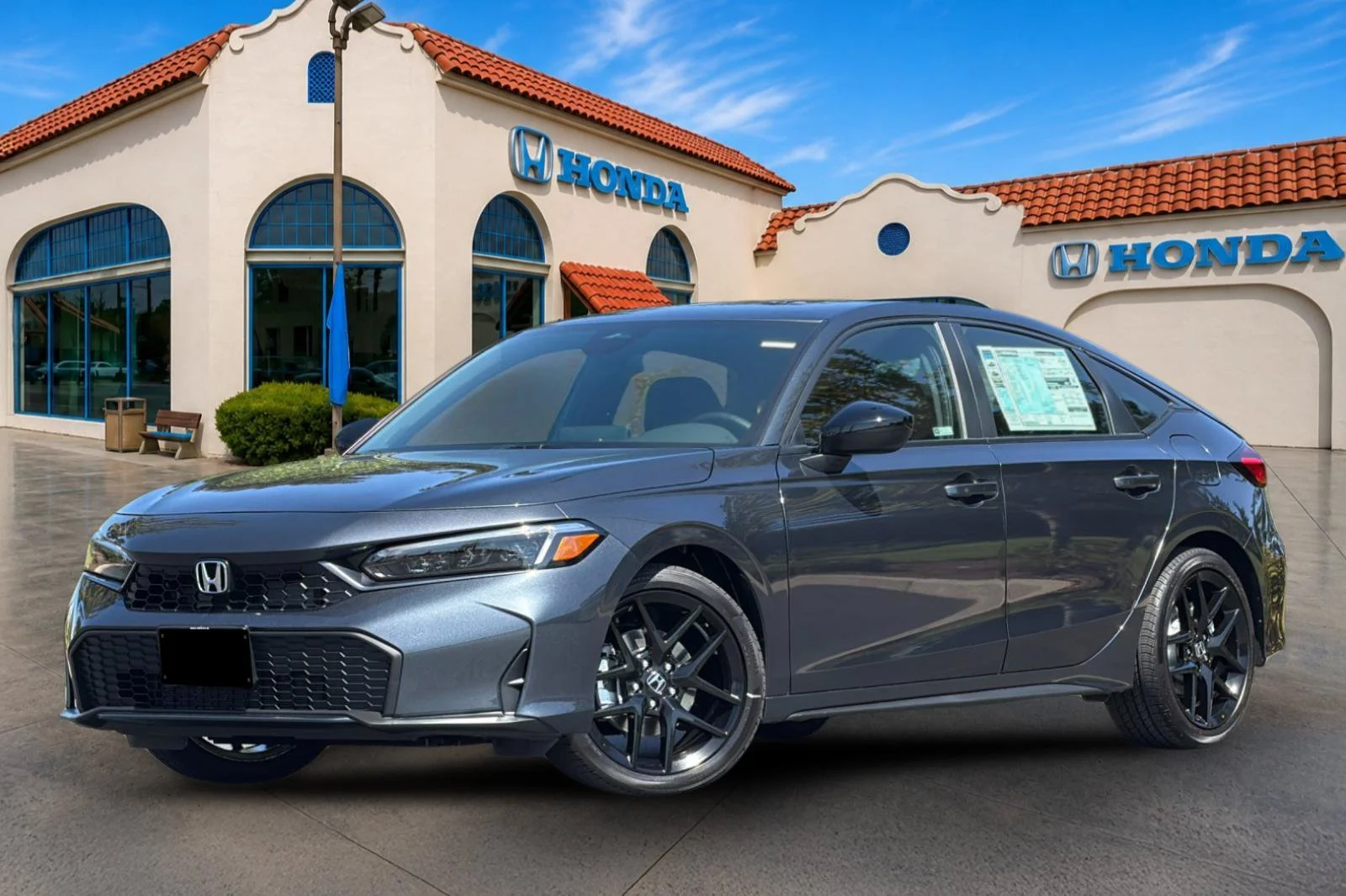 New 2026 Meteorite Gray Metallic Honda Sport image 8