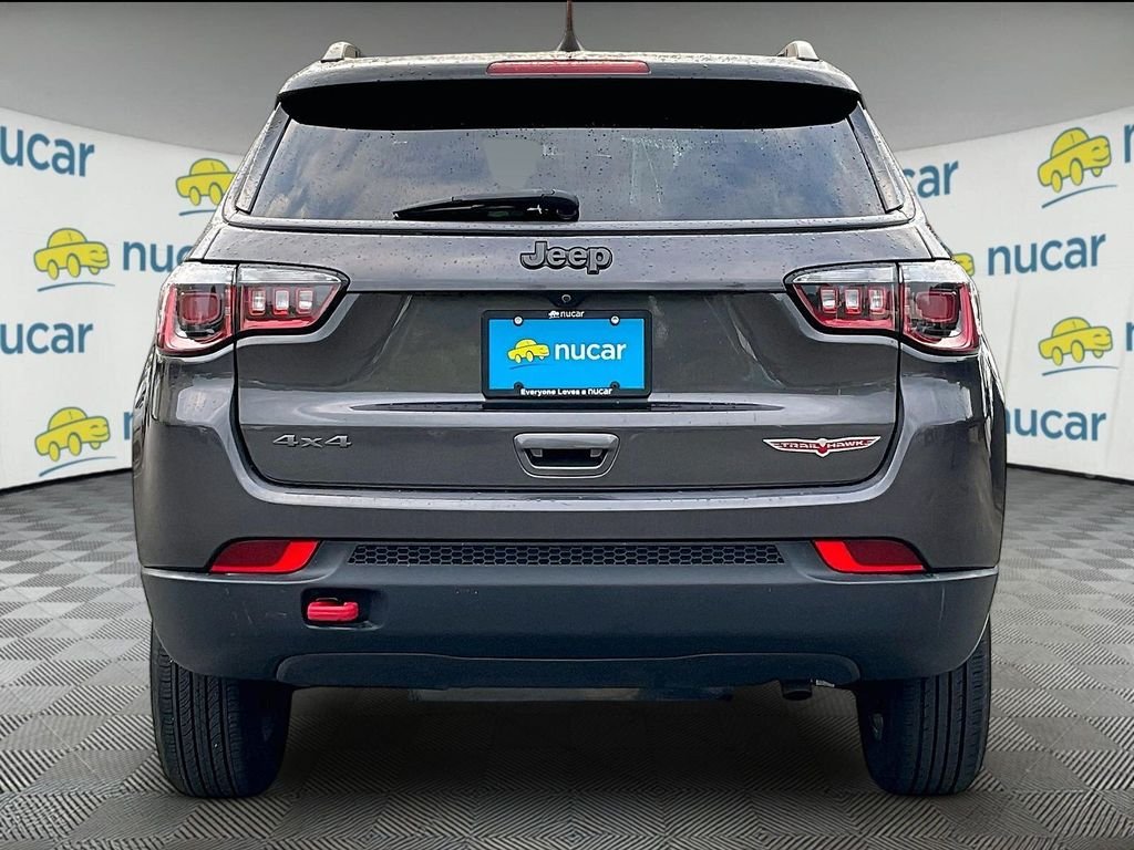 Used 2020 Granite Crystal Metallic Clearcoat Jeep Trailhawk image 5