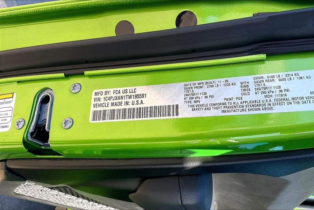 New 2026 Jeep Wrangler Sport S 2D Sport Utility