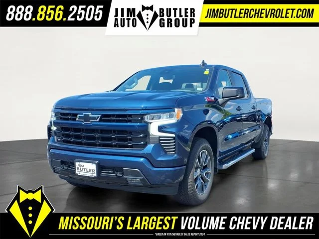 Certified Used 2022 Blue Chevrolet RST image 1