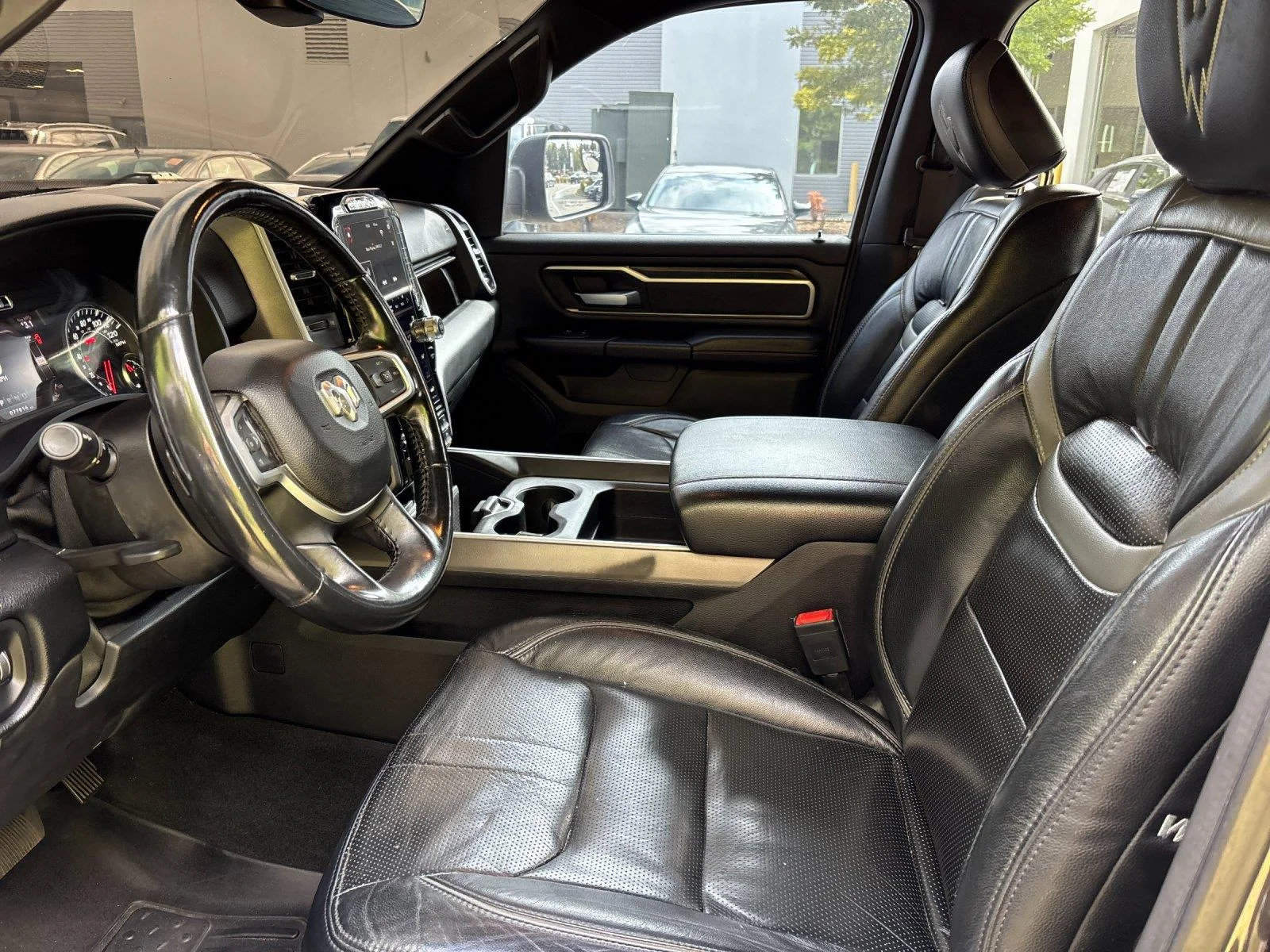 Used 2021 Granite Crystal Metallic Clearcoat Ram Big Horn image 14
