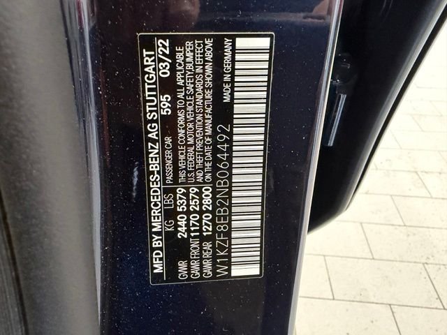 Used 2022 Blue Mercedes-Benz E 350 image 16