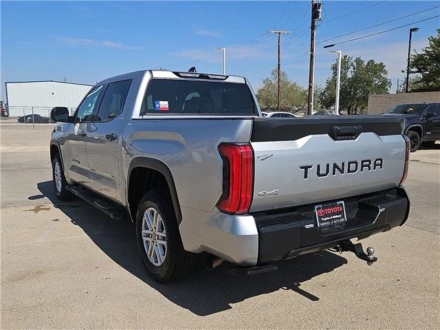 Used 2024 Celestial Silver Metallic Toyota SR5 (A10) 4x4 CrewMax 5.5 ft. box 145.7 in. WB image 2